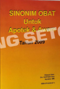 Image of Sinonim Obat Untuk Apotek dan Awam