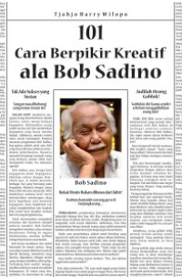 Image of 101 Cara Berpikir Kreatif ala Bob Sadino