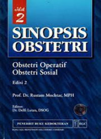 Image of Sinopsis Obstetri: obstetri operatif, obstetri sosial